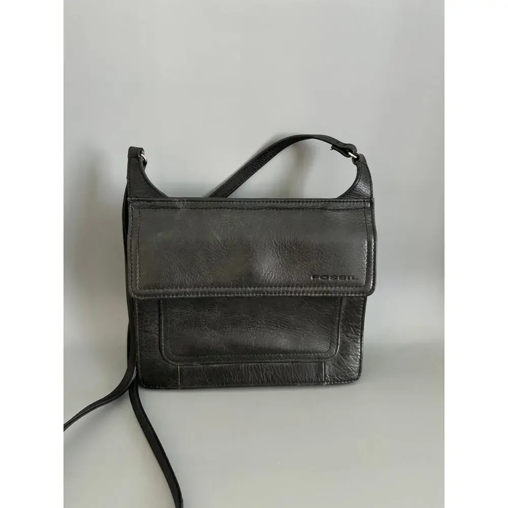Fossil Gray Crossbody Bag - Picture 3 of 8